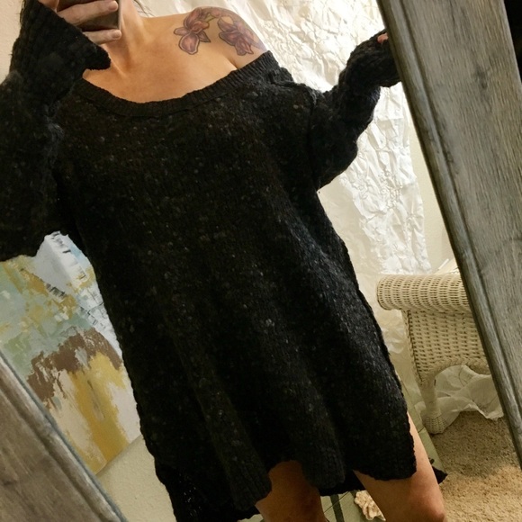 Free People Sweaters - Free People oversized knit sweater Large